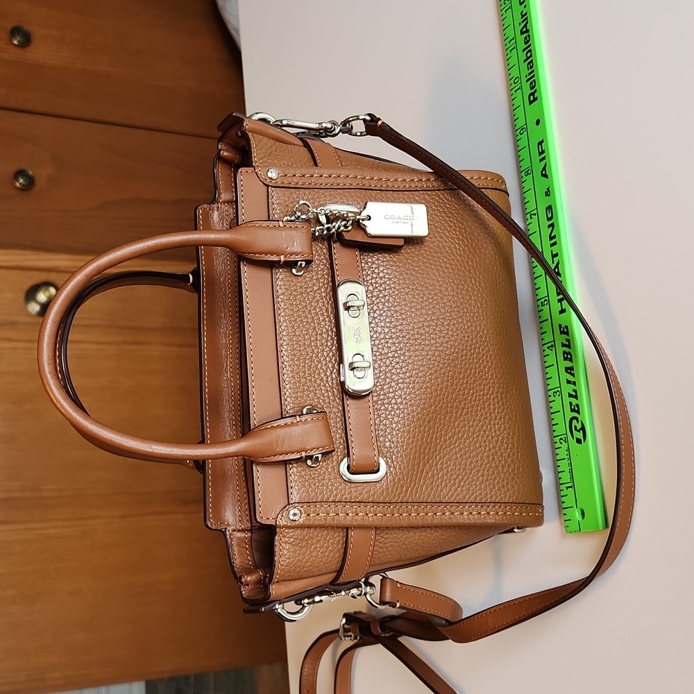 Coach mini crossbody satchel